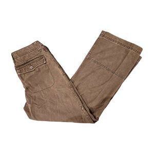 VTG‎ Old Navy Surplus Company Cargo Pants Adjustable Waist Brown Youth Boys 18